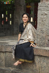 Round Black Suit Set