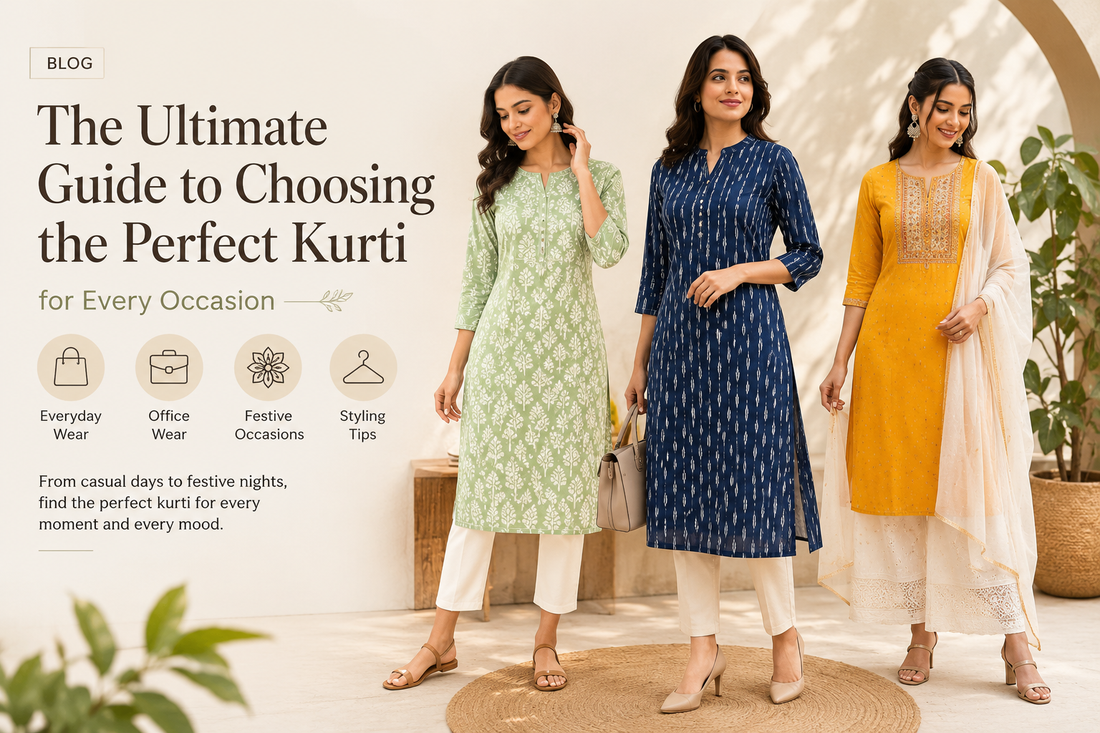 The Ultimate Guide to Choosing the Perfect Kurti for Every Occasion