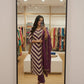Pure Chanderi Top Pent & Dupatta Set