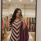 Pure Chanderi Top Pent & Dupatta Set