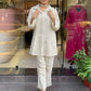 Pure Chanderi Silk Cord Set