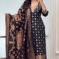 Kanjivaram Glass Tissue Special Suit Set