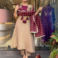Designer Embroidered Cotton Suit Set