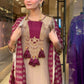 Designer Embroidered Cotton Suit Set